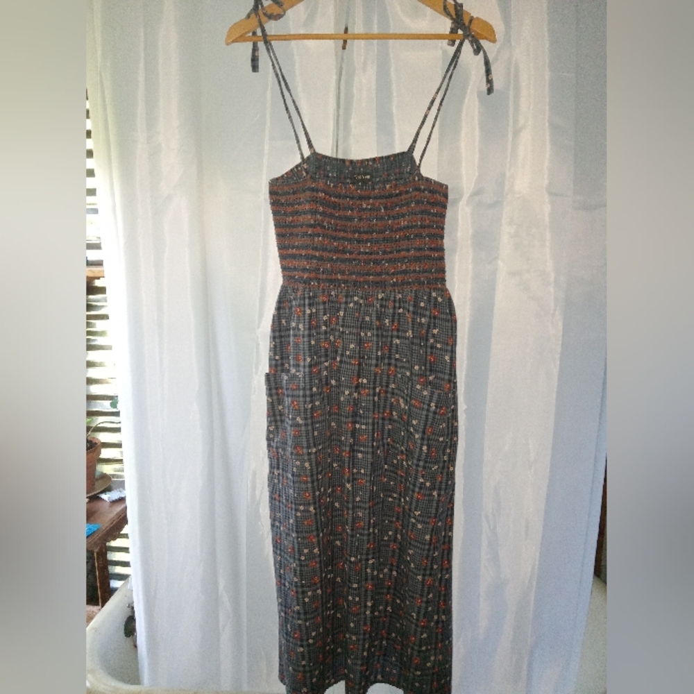 Toad & Co organic cotton dress, size M.